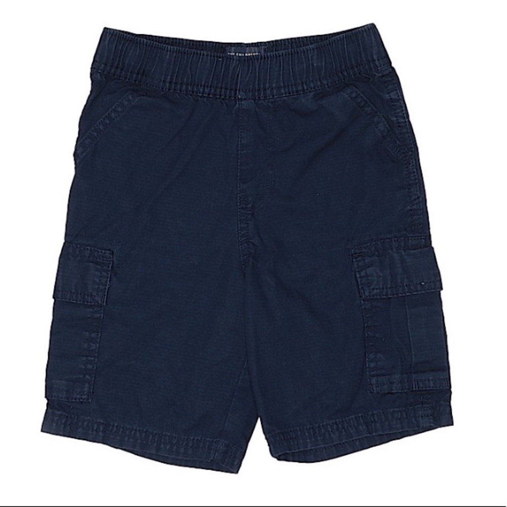 Children’s Place navy blue cargo shorts toddler 4T casual clothes kids